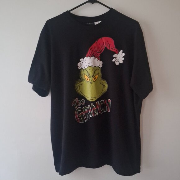 T Shirt Dr Seuss The Grinch Christmas Holiday Adult Size XL Extra Large - Picture 2 of 6